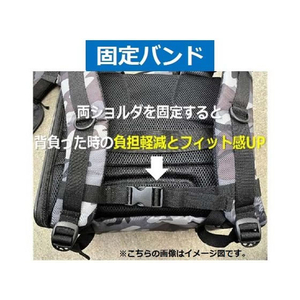 ペットアイ 2WAY リュックキャリー カモフラグリーン FCU8619-イメージ3