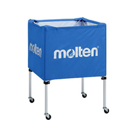 モルテン ボールカゴ折りたたみ式中・背低青 FCE522S-BK0021B