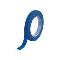 トラスコ中山 TRUSCO　マジックバンド結束テープ　両面　幅10mmX長さ1．5m　青 MKT-1015-B