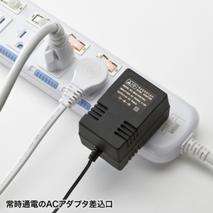 サンワサプライ 省エネタップ(3P・6個口・2m) TAP-S10N2-2-イメージ6