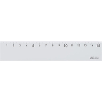 ライオン事務器 直線定規 15cm RA-5 F609402-270-46
