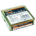 トラスコ中山 TRUSCO フィラーゲージ 0.09mm厚 12.7mm×1m ステンレス製 カット可能0.09112.7mm FC687JT-1606690