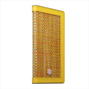 SLG Design iPhone 6s Plus/6 Plus用ケース D5 Edition Calf Skin Leather Diary イエロー SD4857I6P-イメージ2