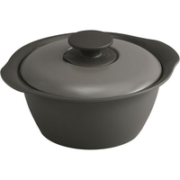 アイリスオーヤマ 無加水鍋 20cm チャコールグレー FC028PJ-MKS-20