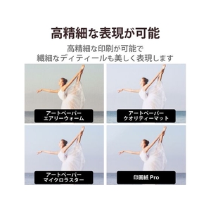 エレコム 写真用紙 印画紙Pro A4 50枚 FC280PX-EJK-PROA450-イメージ4