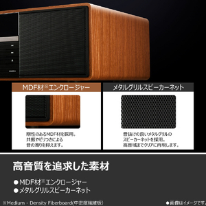 東芝 ワイヤレススピーカー AUREX AX-WSR10(M)-イメージ9