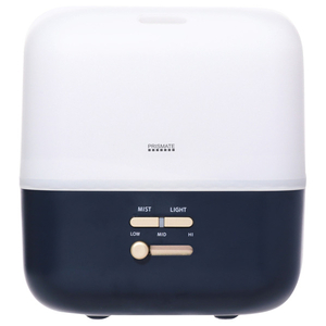 PRISMATE 超音波式アロマ加湿器 PRISMATE ネイビー PR-HF045-NV PRISMATE 超音波式アロマ加湿器 PRISMATE ネイビー PR-HF045-NV