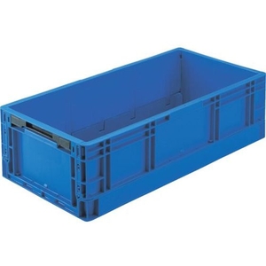 トラスコ中山 TRUSCO TPO型 折りたたみコンテナ TP規格 34L ダークブルー FC051GY-2871017-イメージ1