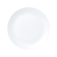 江部松商事 EBM/おぎそチャイナ ディナー皿 28cm 3279 ホワイト FC039LW-7628450