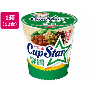 サンヨー食品 サッポロ一番 カップスター 豚骨 75g×12個 FC771NZ-イメージ1