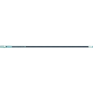 トラスコ中山 TRUSCO/グリスガン用ばね付きホース ハイドロリックニップル用 466mm FC507YW-1141786-イメージ1