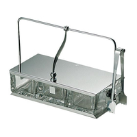 エムタカ 薬味入れ No.553 ガラス中子・トング付 FC982LE-1999200