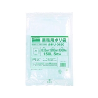 トラスコ中山 業務用ポリ袋0.15×150L 5枚入 FC844GV-1610399