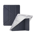 エレコム 13インチiPad Air(M4/M3/M2)用 ORIGAMIXケース 背面クリア スリープ対応 ブラック TB-A26XWVORBK