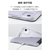 エレコム 13インチiPad Air(M4/M3/M2)用 ORIGAMIXケース 背面クリア スリープ対応 ブラック TB-A26XWVORBK-イメージ8