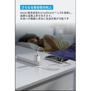 Anker Anker Nano Charger (35W) with USB-C & USB-C ケーブル ホワイト B2339N21-イメージ5