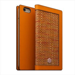 SLG Design iPhone 6s Plus/6 Plus用ケース D5 Edition Calf Skin Leather Diary オレンジ SD4858I6P-イメージ4