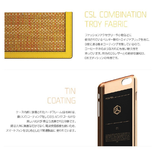 SLG Design iPhone 6s Plus/6 Plus用ケース D5 Edition Calf Skin Leather Diary オレンジ SD4858I6P-イメージ5