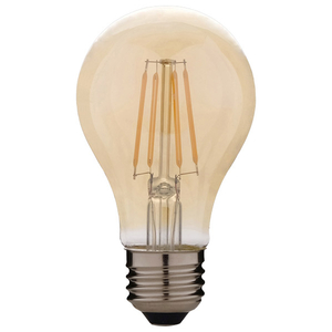 アイリスオーヤマ LEDフィラメント電球 E26口金 全光束485lm(3．7W 一般電球タイプ) キャンドル色相当 LDA4C-G-FK-イメージ2