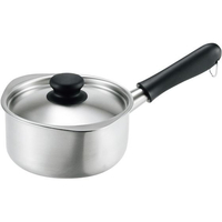 佐藤商事 柳宗理 18-8 ミルクパン 蓋付 つや消し 16cm FC704LF-2304400