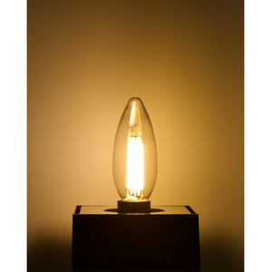 エルパ LED電球 E17口金 全光束550lm(3．8W普通電球サイズ)電球色相当 LDC4CL-G-E17/D-F339-イメージ4