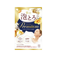 牛乳石鹸 贅沢 泡とろ プレミアム 入浴料 クラシックブルーム 40g FC448TC