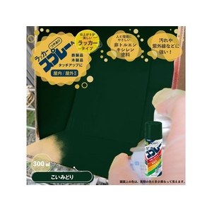 カンペハピオ カンペラッカースプレーA こいみどり 300ml FCB055N-イメージ2