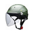 リード工業 ZORK シールド付ハーフヘルメットMAT ZORKMATGR FC485MT-ZORKMATGR-イメージ1