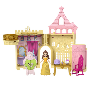 マテル JDP54 ディズニープリンセス ベルとおしろ(かさねるおしろシリーズ!ミニドール) DﾌﾟﾘﾝｾｽｶｻﾈﾙｵｼﾛﾍﾞﾙR-イメージ2