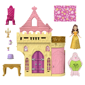 マテル JDP54 ディズニープリンセス ベルとおしろ(かさねるおしろシリーズ!ミニドール) DﾌﾟﾘﾝｾｽｶｻﾈﾙｵｼﾛﾍﾞﾙR-イメージ4