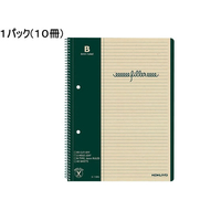 コクヨ フィラーノート B5 B罫 マージン罫入 10冊 1パック(10冊) F836705-ｽ-10BN