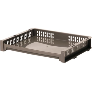 SANKO pla/ 428684 Eラック トレー L BR ブラウン 42868 FC566VU-3643562-イメージ1
