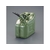 エスコ ガソリン携行缶 横型 OD色 10L FCW1355-EA991HB-29A-イメージ1