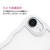 ＣＯＣＯ ＣＡＳＥ iPhone１７Ｅ／１６Ｅ用 パステルなくねくねケース ＣＯＣＯ ＣＡＳＥ ホワイト 1794-17E16E-WHITE-イメージ5