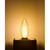 エルパ LED電球 E17口金 全光束780lm(6．0W普通電球サイズ)電球色相当 LDC6CL-G-E17/D-F340-イメージ4