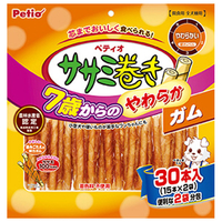 ペティオ 7歳からのやわらか ササミ巻き ガム 30本(15本×2袋)入 7ｻｲｻｲｶﾗﾉﾔﾜﾗｶｻｻﾐﾏｷｶﾞﾑ30ﾎﾝ