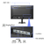 I・Oデータ 240Hz対応 23．8型ゲーミングモニター GigaCrysta ブラック LCD-GD243UDB-イメージ3