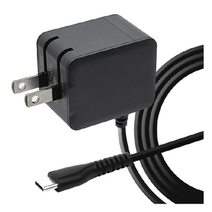 ラスタバナナ PD20W対応 Type-Cケーブル直付AC充電器 mini-breaker付 1.2m チャコールグレー R12ACC20W03CGRY-イメージ1