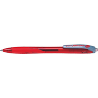 パイロット レックスグリップ1.0mm(中字) ノック式 赤 F942010-BRG-10M-RR