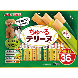 いなば ちゅーるテリーヌ とりささみバラエティー 36本 FCJ242C-イメージ1