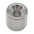 トラスコ ネオジム丸形磁石　皿ねじ穴付　外径１０ｍｍＸ１０ｍｍ　Ｍ３　１個入 TRUSCO　ネオジム磁石（丸形皿ねじ穴付） T10R10-M3
