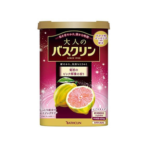 バスクリン 大人のバスクリン 魅惑のピンク檸檬の香り 600g FCR6152-イメージ1