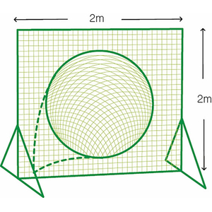 ゼット トスバッティング取替用ネット硬式 FCG668Y-ZN510N-イメージ2