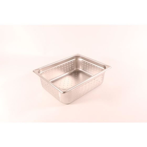 カンダ HG 18-8 ホテルパン 穴明 1／2 100mm7124PF FC532PL-034074-イメージ1