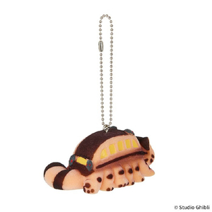 セキグチ となりのトトロ フロッキングキーチェーン ネコバス ﾄﾄﾛﾌﾛﾂｷﾝｸﾞｷ-ﾁｴ-ﾝﾈｺﾊﾞｽKW-イメージ2