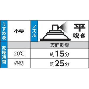 エスコ 300mL 水性多用途スプレー(緑) FCJ750M-EA942EB-41-イメージ4
