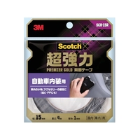 3M スコッチ 超強力両面テープ プレミアゴールド 自動車内装用 FCD343A-3892955