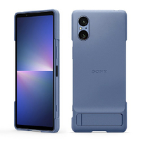 ラスタバナナ Xperia 5 V用ケース Style Cover with Stand ブルー XQZ-CBDE/LJPCX