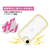 ＣＯＣＯ ＣＡＳＥ iPhone１７Ｅ／１６Ｅ用 パステルなくねくねケース ＣＯＣＯ ＣＡＳＥ イエロー 1794-17E16E-YELLOW-イメージ4