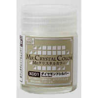 GSIクレオス Mr．クリスタルカラー(パール塗料)  ダイヤモンドシルバー【XC01】 XC01ﾀﾞｲﾔﾓﾝﾄﾞｼﾙﾊﾞ-N